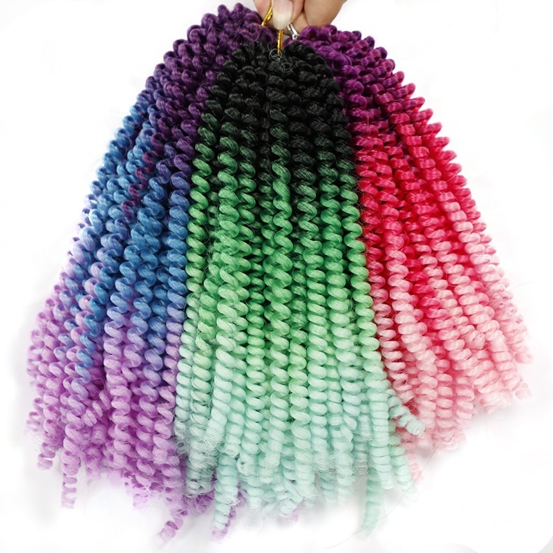 Laiya Braid Ombre Color Hair Extension Braids Crochet Braiding Hair New Style Spring Twist Hair Synthetic