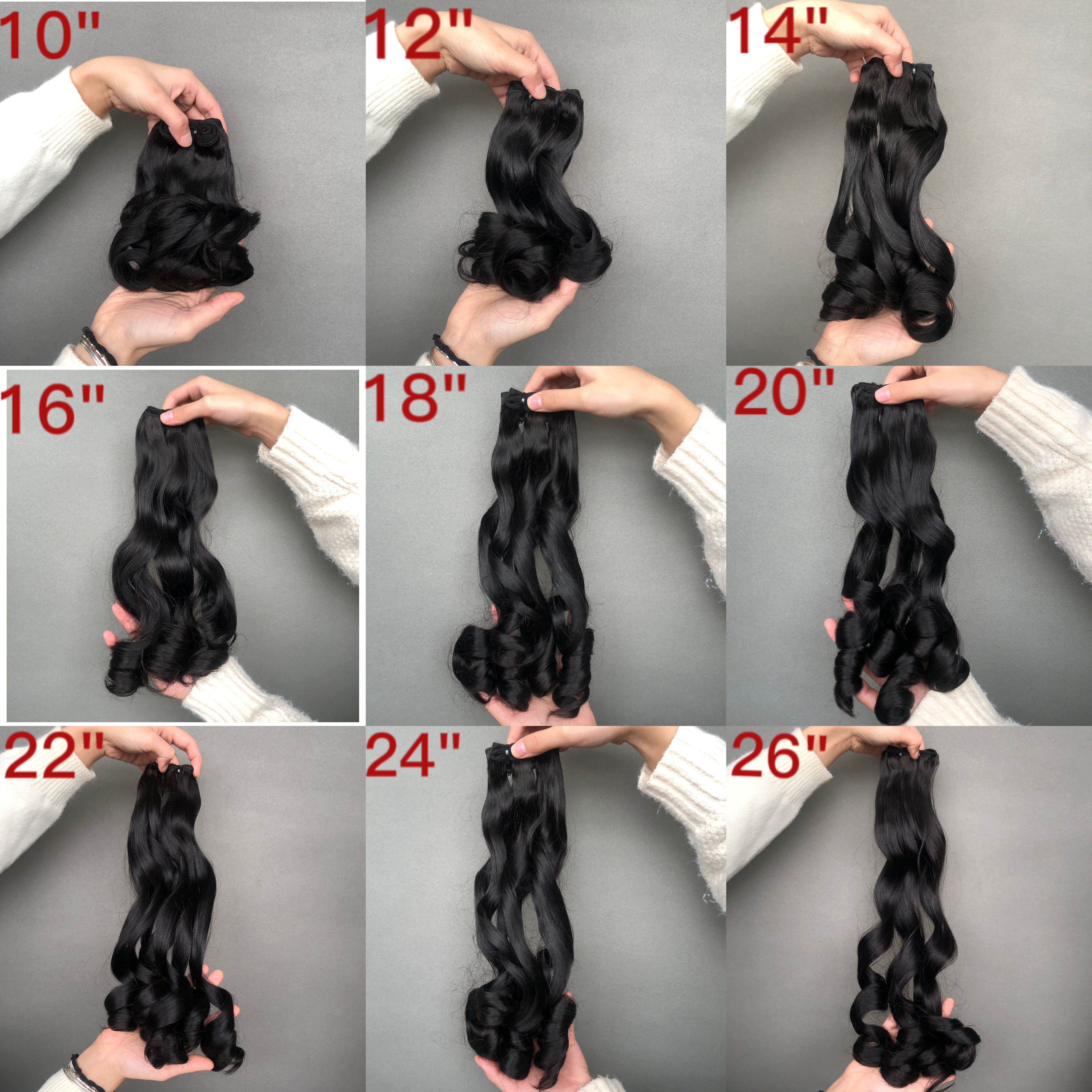 Fast Shipping High End 100% Raw Virgin Peruvian Human Hair Bundle Super Double Bouncy Hair Extensions Ready To Ship Products