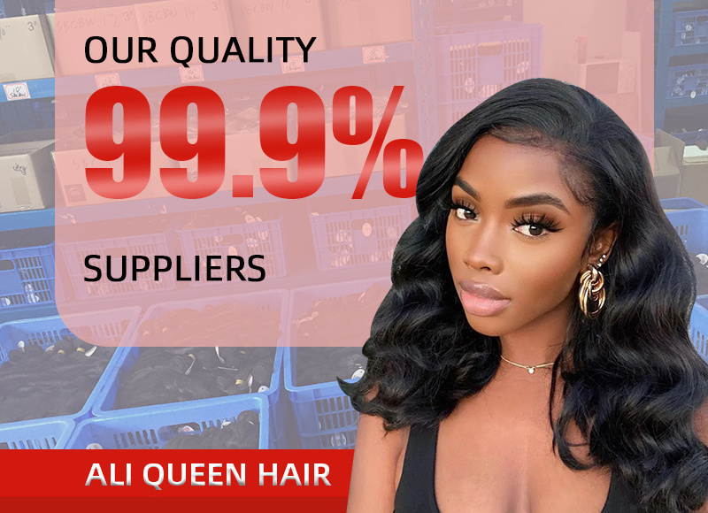 Ali Queen Hair Body Wave Weave Bundles 8