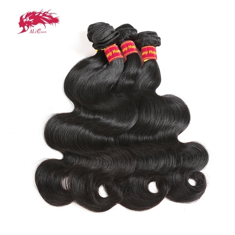 Ali Queen Hair Body Wave Weave Bundles 8