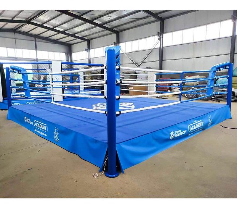 MMA ONEMAX WBC WBO IBF Championship Boxing Ring Logo Custom Easy To Assemble Sturdy GYM Wrestling Ring Kickboxing Ring MMA Cage