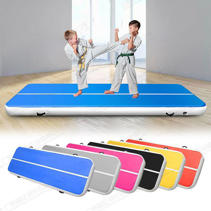 Air Track Inflatable Gymnastics Mat for Home Airtrack Tumbling Yoga Mat for Sale Good Quality PVC Wrestling Mat