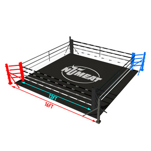 MMA ONEMAX Professional Customized Size Logo Kickboxing Ring Flooring Boxing Ring For Boxing Wrestling Championship