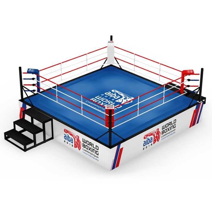 MMA ONEMAX WBC Standard Boxing Ring Customized 5m*5m Table Type For Muay Thai Kickboxing Events