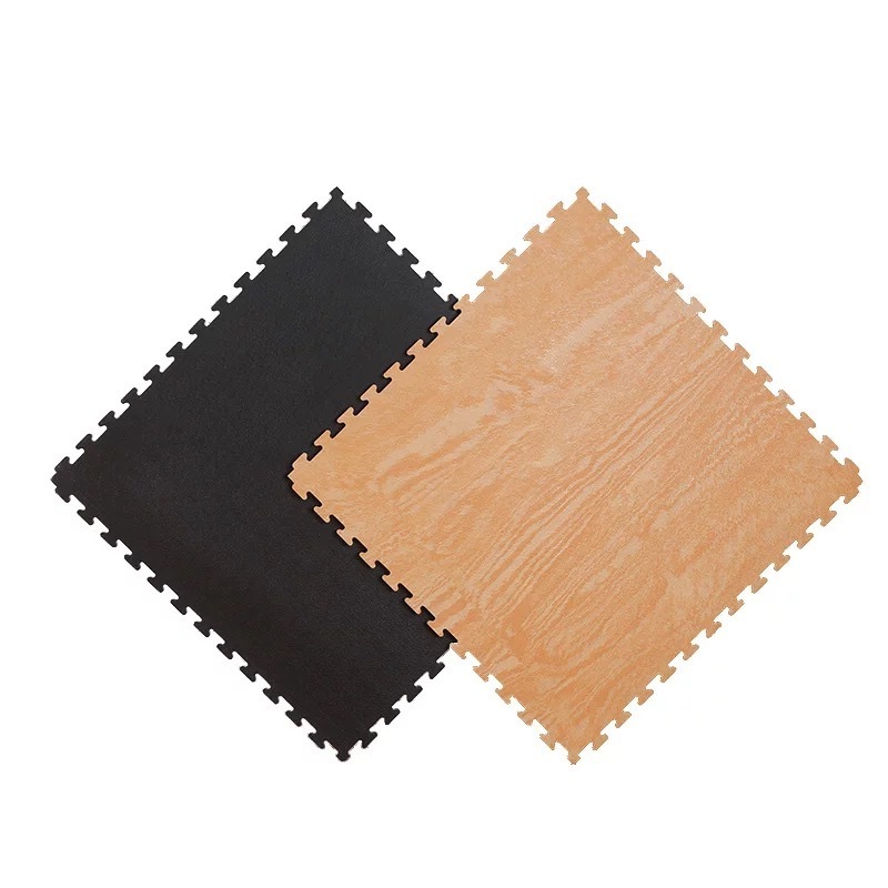 wood grain inter locking gym eva jigsaw puzzle foam floor tiles mat