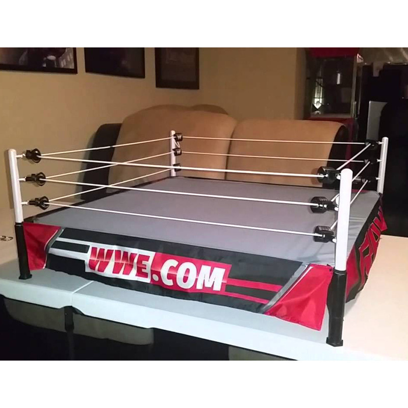 MMA ONEMAX WBC WBO IBF Championship Boxing Ring Logo Custom Easy To Assemble Sturdy GYM Wrestling Ring Kickboxing Ring MMA Cage