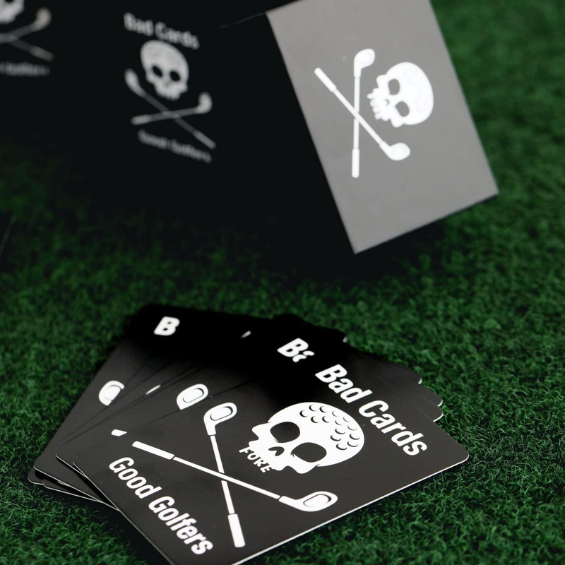 custom printing your artwork 107 Playing game cards challenges  Fun and Exciting question cards Interactive Golf Card Game