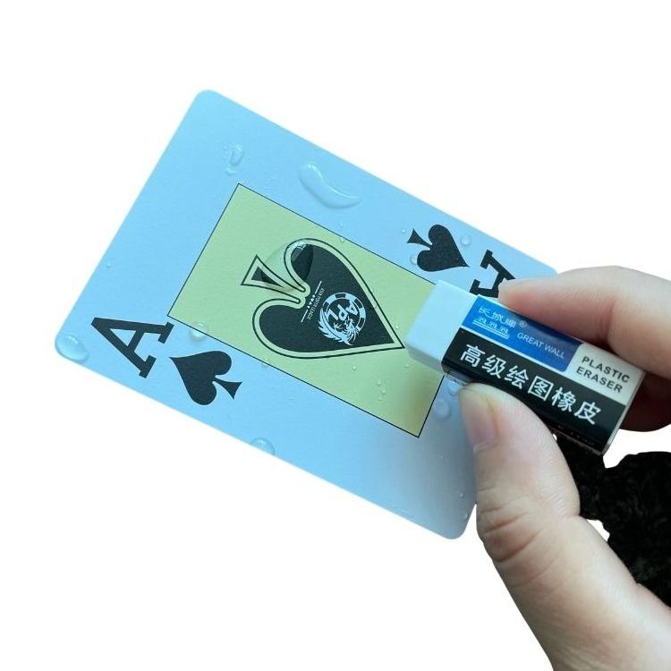 plastic cards in playing jumbo index plastic playing card waterproof printing poker