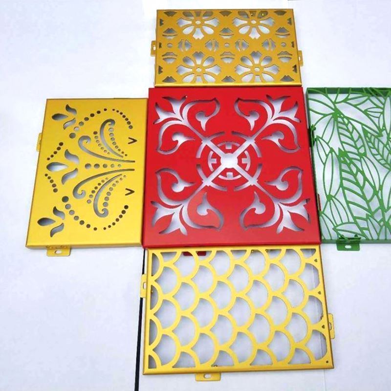 Laser Cut Decorative Metal Screens Aluminum Screen Partition Wall