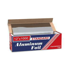 Alloy 8011 Aluminum Foil Roll Silver Foil Paper Heat Resisting For Food Packaging Barbecue