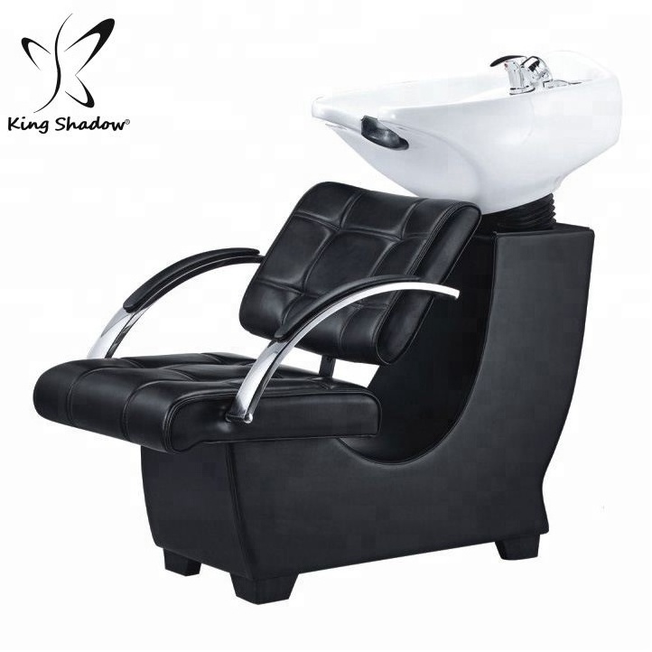 Cheap backwash units salon furniture used salon sinks shampoo bowls salon head washing chair with legrest