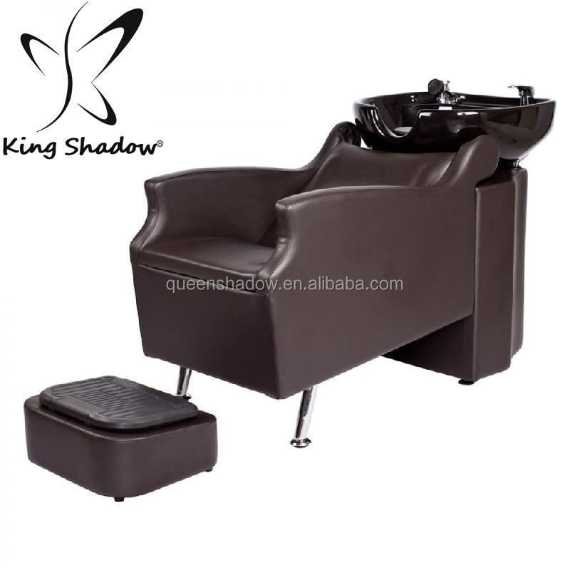 hot selling modern hair washing machine image hairdressing basin beauty salon shampoo chair bed table for wholesale