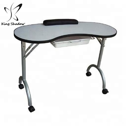 2021 Folding Salon Station Beauty Manicure Nail Table Wholesale