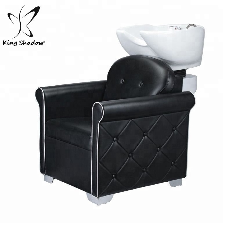 Cheap backwash units salon furniture used salon sinks shampoo bowls salon head washing chair with legrest