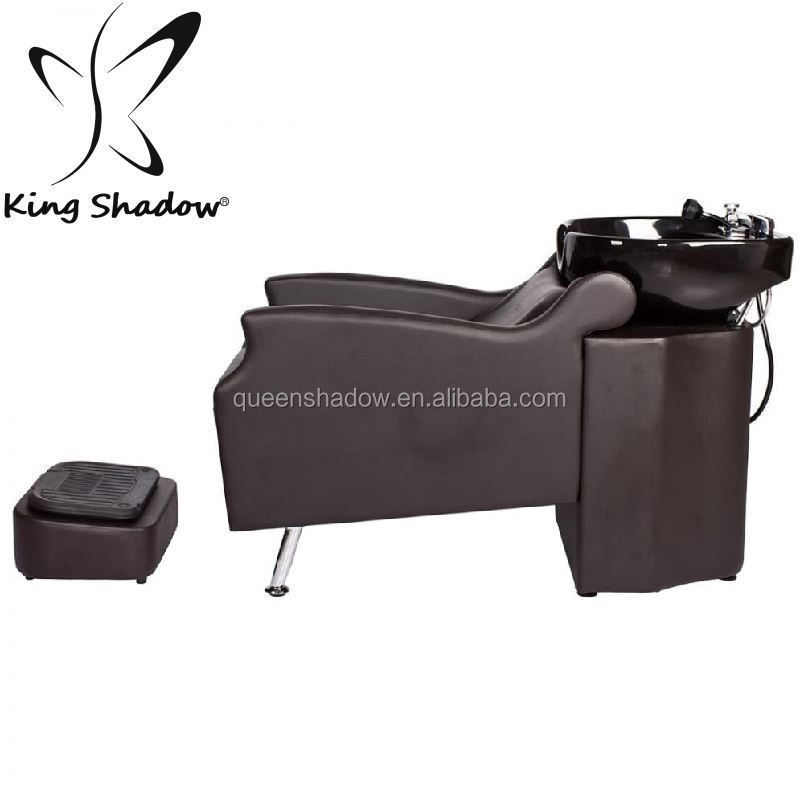 hot selling modern hair washing machine image hairdressing basin beauty salon shampoo chair bed table for wholesale