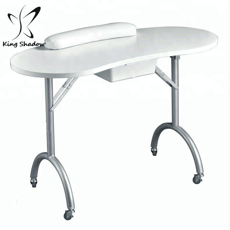 2021 Folding Salon Station Beauty Manicure Nail Table Wholesale