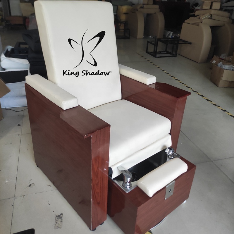 Wholesale promotion Top beauty nail salon Luxury foot massage sofa no plumbing pedicure chair