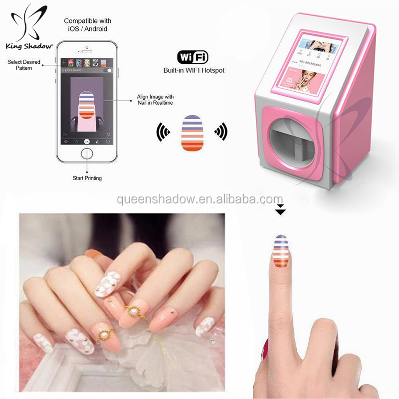 Nails Art Printing Machine 2022 Digital 3D Nail Printers Portable Nail Painting Machine For Sale