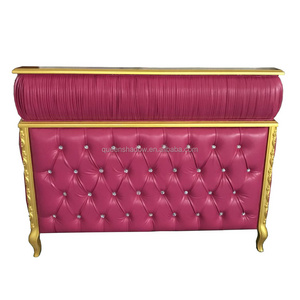 beauty salon furniture reception desk used Pink Reception Table