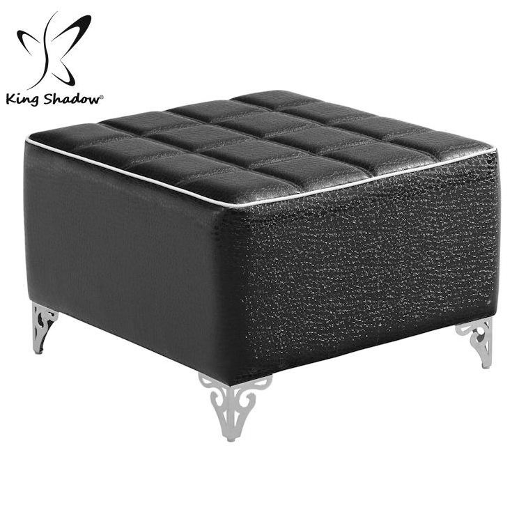 Salon furniture barber shop waiting chair black waiting sofa wholesale office sofa