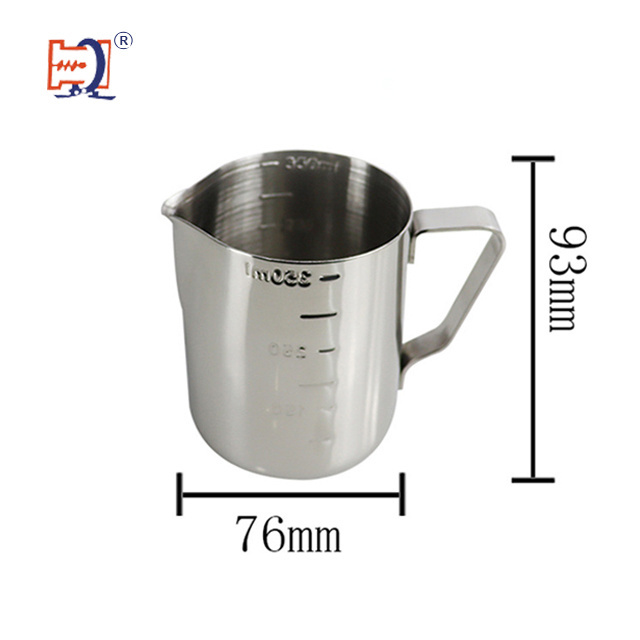 Stainless Steel 304 Espresso Steaming Pitcher Coffee Decorating Stencils Latte Art FlamGen Milk Frothing Pitcher Milk Jug