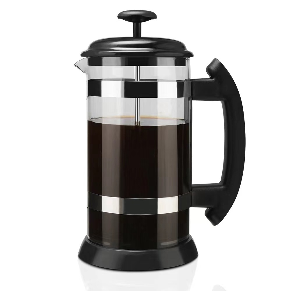 Utopia Kitchen Ounce French Press Espresso and Tea Maker Triple Filters Stainless Steel Plunger and Heat Resistant French press