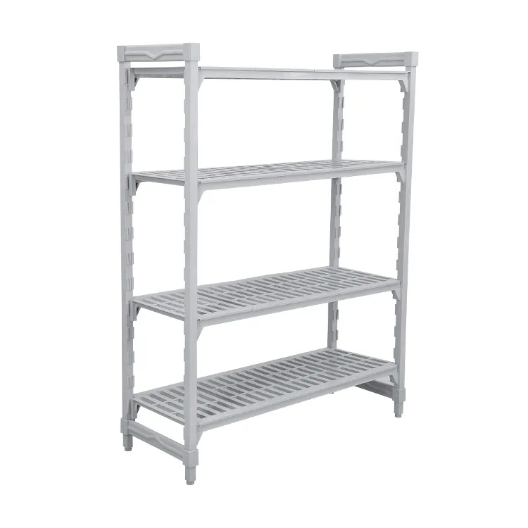 Warehouse Racks Bear 1200kg Heavy Duty Commercial Adjustable Plastic Shelve Freezer the freezer cold storage shelving