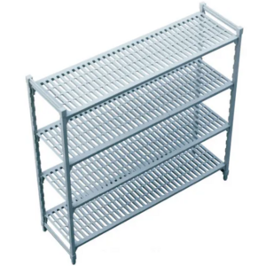 Warehouse Racks Bear 1200kg Heavy Duty Commercial Adjustable Plastic Shelve Freezer the freezer cold storage shelving