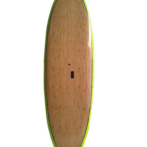 fiberglass epoxy surfboard Best solid paddle board bamboo veneer sup all round stand up paddling board