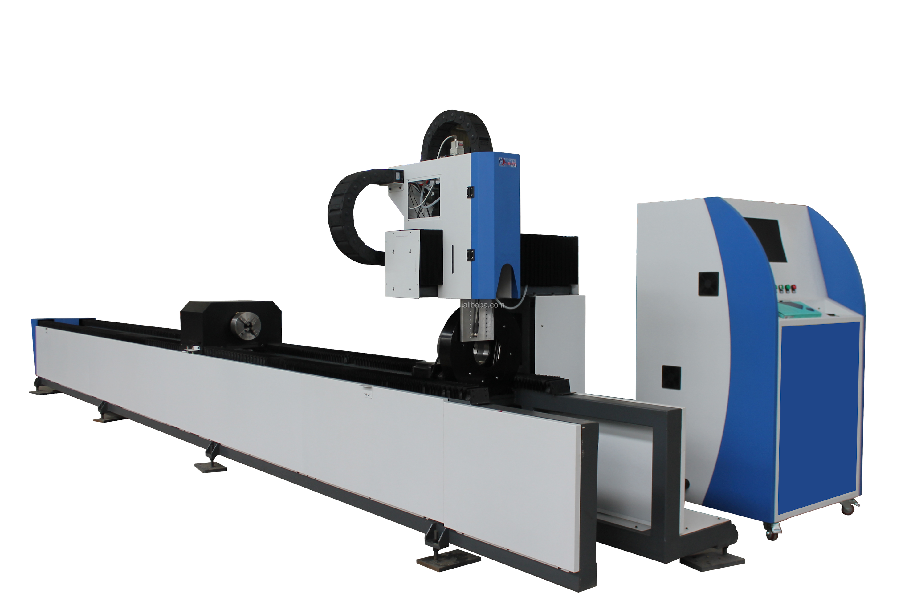 Fiber laser cutting machine 3000watt 4000watt 6000watt CNC lathe cutting device with safety enclosure stainless steel laser cut