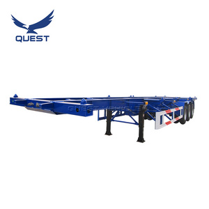 container chassis trailer heavy duty  bomb carts terminal trailer dock skeleton semi trailer  for transport