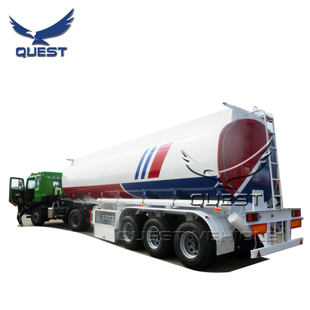 3 Axles Diesel Fuel Oil Tanker/ Fuel Tank Semi Trailer Truck