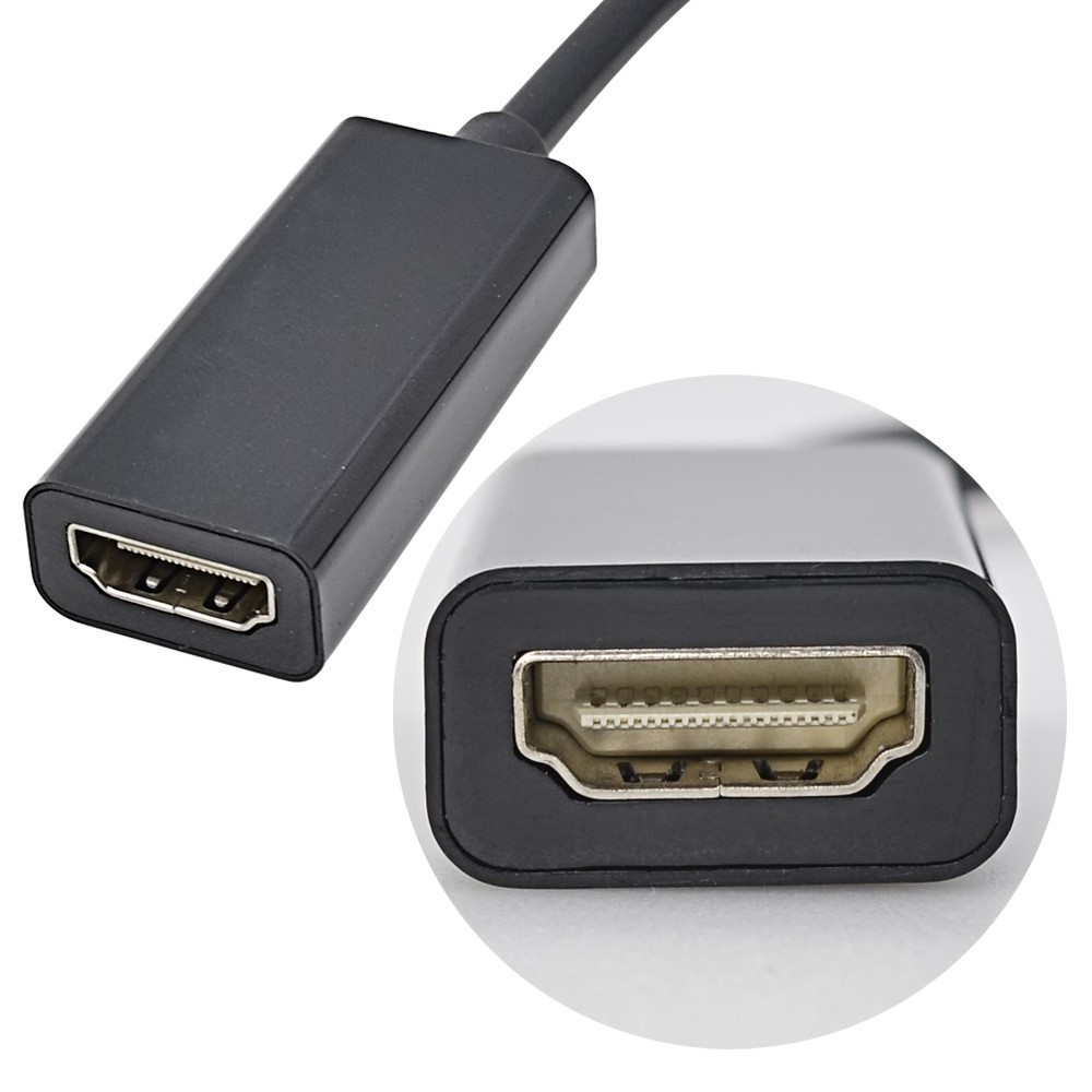 1080P DisplayPort to HDMI Adapter DP Display Port Female to Male Adapter Cable