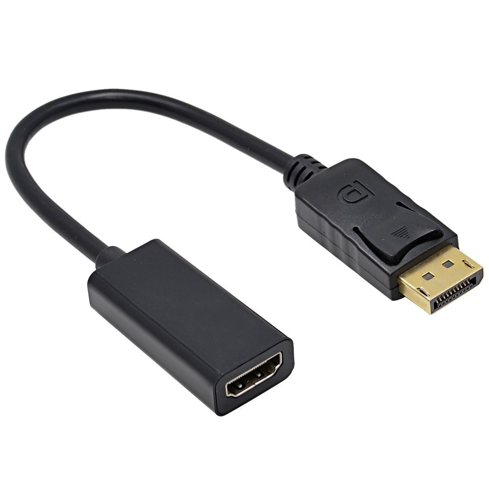 1080P DisplayPort to HDMI Adapter DP Display Port Female to Male Adapter Cable