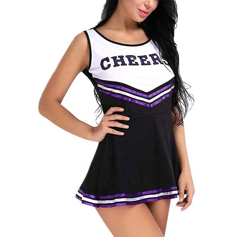 Youth Cheerleading Uniforms High School Musical Cheer Dress College Sports Apparel Party Outfit Cheerleader Costume