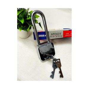 New Design Bulk Supply 65 mm 3 keys Square Stainless Lock New Design Double Lock Safety Padlock at Low Price