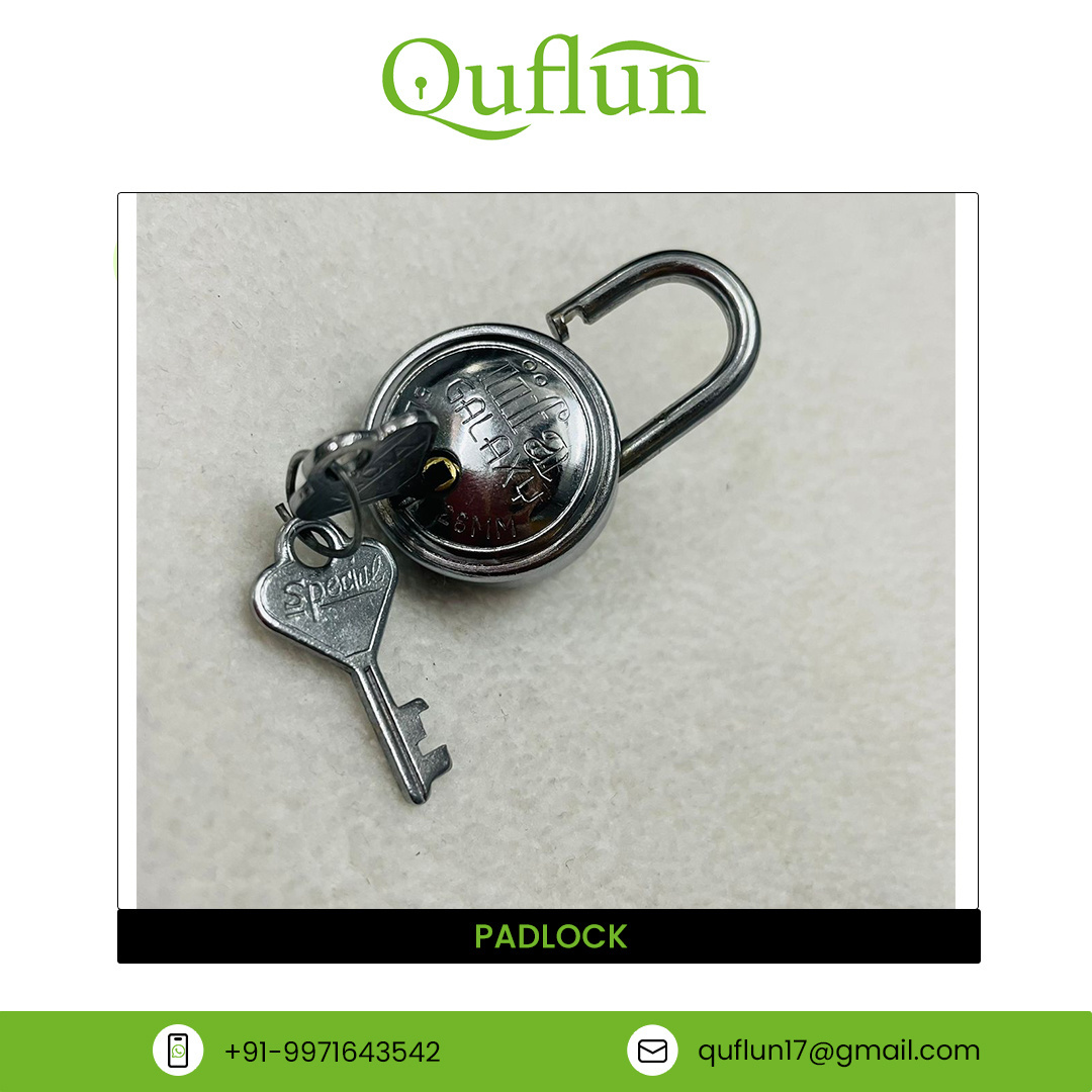 New Stock Arrival Best Bulk Selling Iifa 25 mm Lock 2 keys Stainless Steel Coating Round Shape Safety Padlock at Low Price