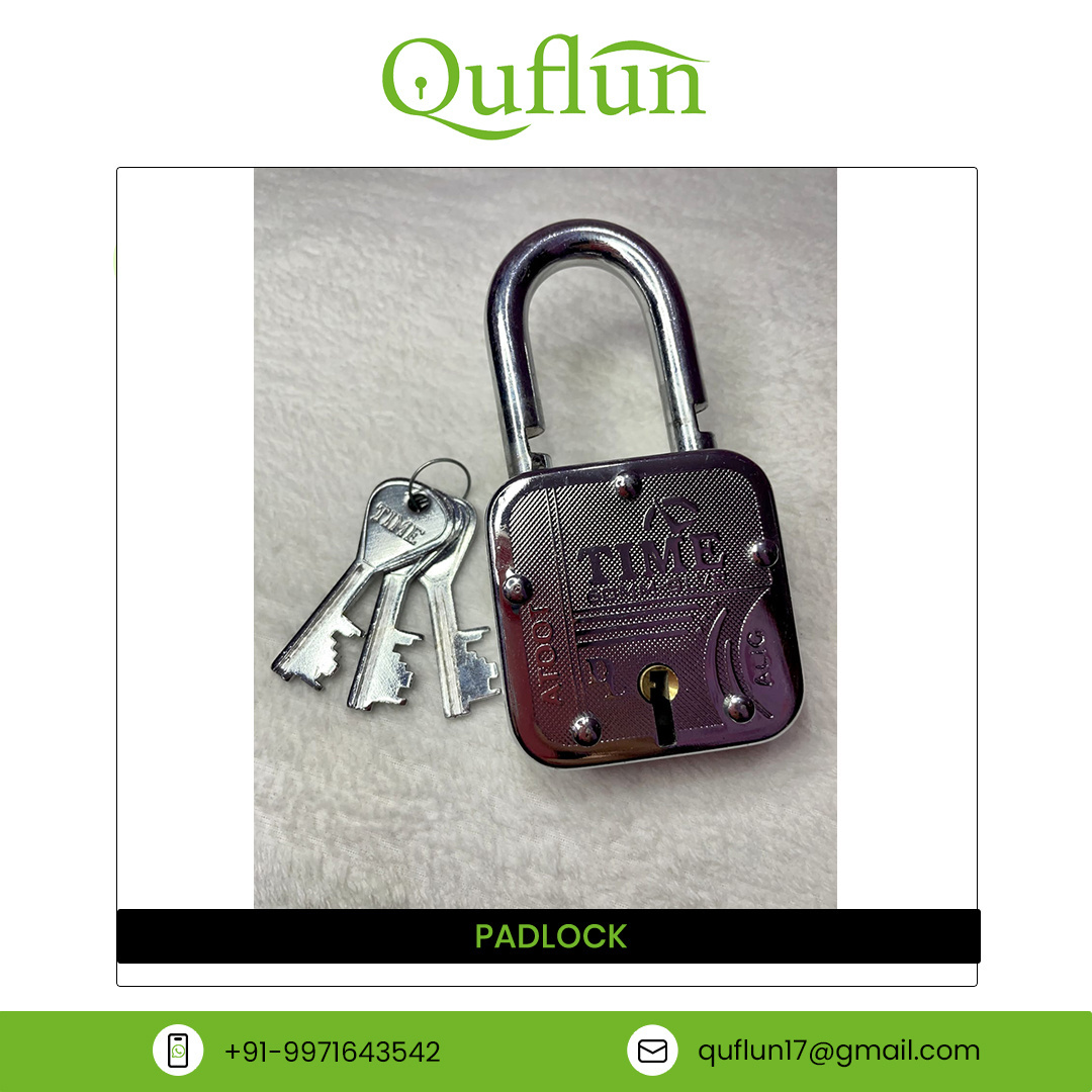 Exclusive Range Top Quality SS Polish Doors Use Time 55 mm Atoot Square Lock Privacy Padlock at Low Price