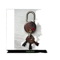 Top Quality Padlock Lancer 57mm 4key Double Lock Dark Polish High Security Padlocks at Low Market Price