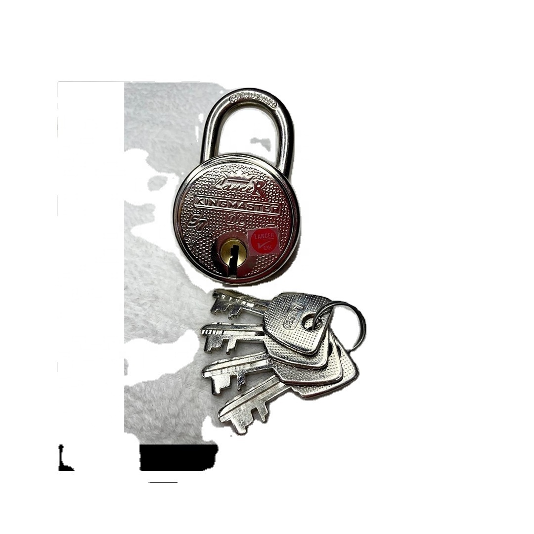 Top Quality Padlock Lancer 57mm 4key Double Lock Dark Polish High Security Padlocks at Low Market Price