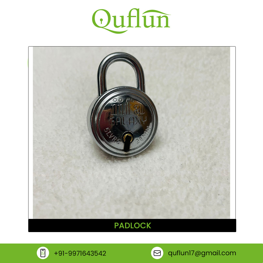 New Stock Arrival Best Bulk Selling Iifa 25 mm Lock 2 keys Stainless Steel Coating Round Shape Safety Padlock at Low Price