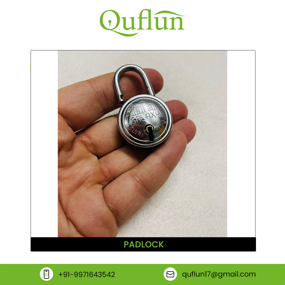 New Stock Arrival Best Bulk Selling Iifa 25 mm Lock 2 keys Stainless Steel Coating Round Shape Safety Padlock at Low Price