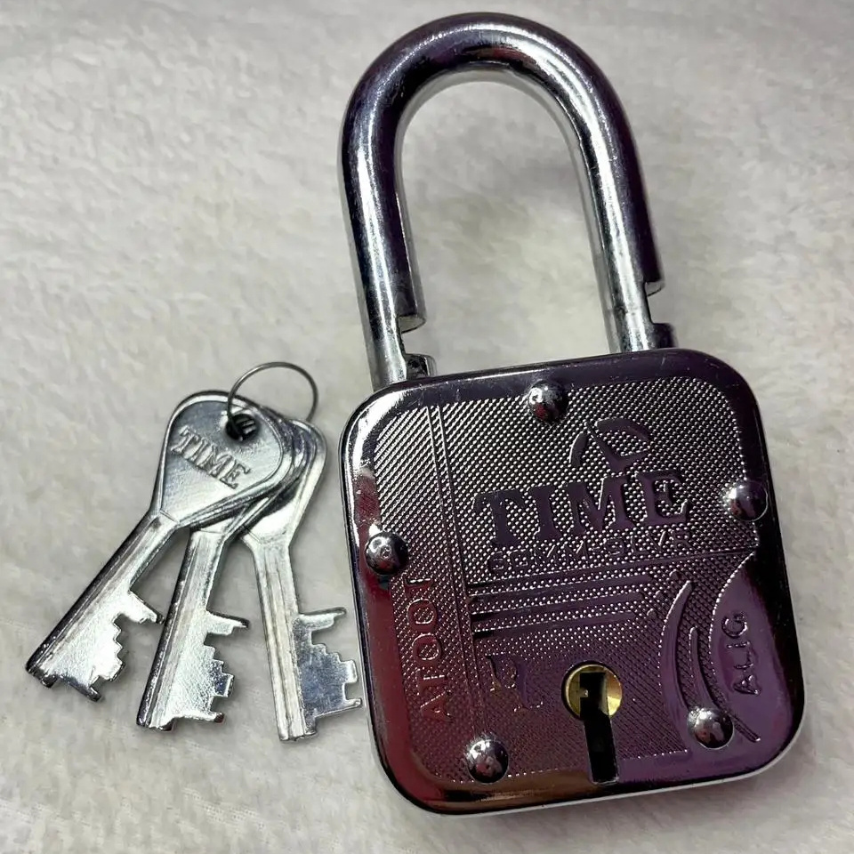 Top Deal on Impressive Quality SS Polish Doors Atoot Square Lock Time 50 mm 3keys Privacy Padlock for Sale