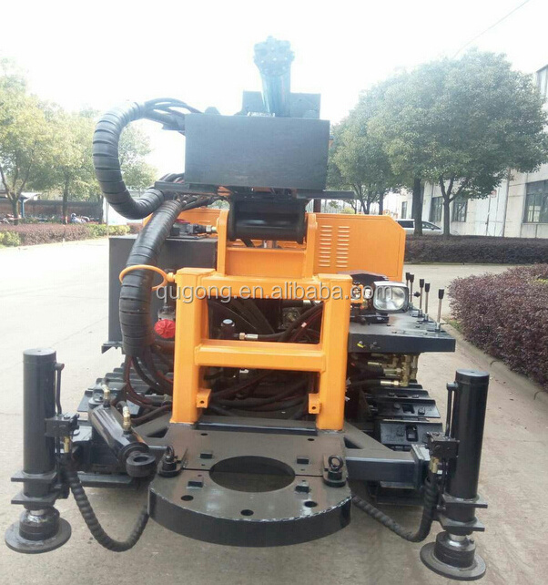 can work with air compressor and mud pump, KW180 180m Land borehole drilling machine to dig wells,