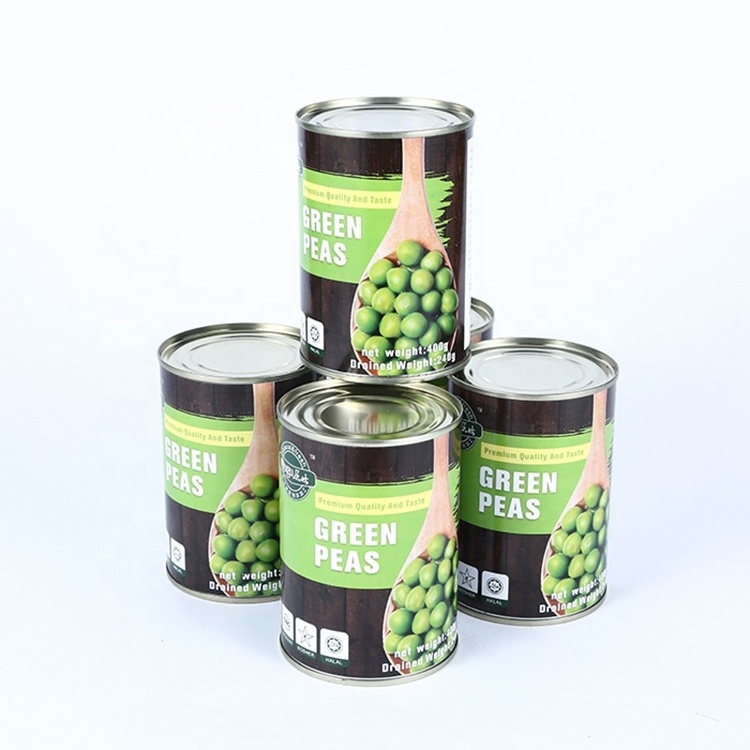 Canada green peas in canned food with cheap price