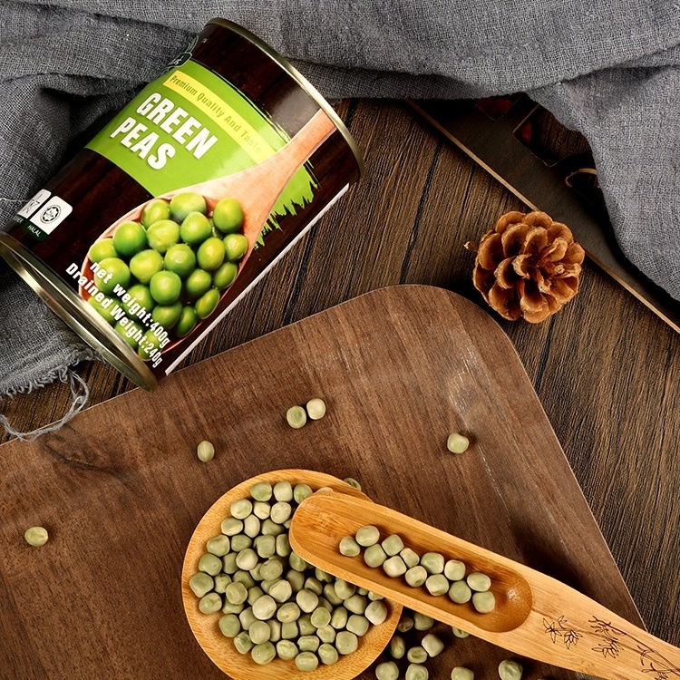 Canada green peas in canned food with cheap price