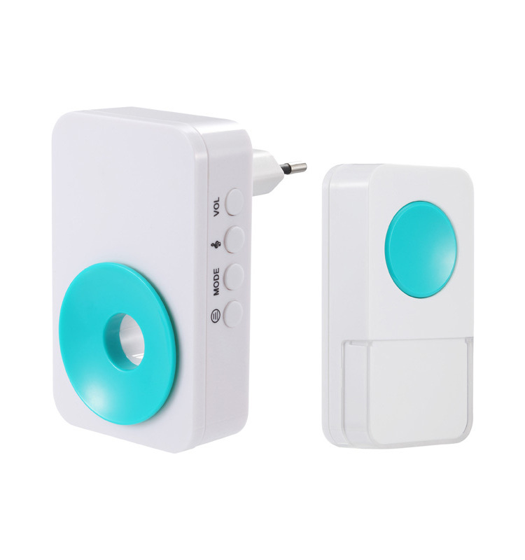 Auto-learning wireless doorbell