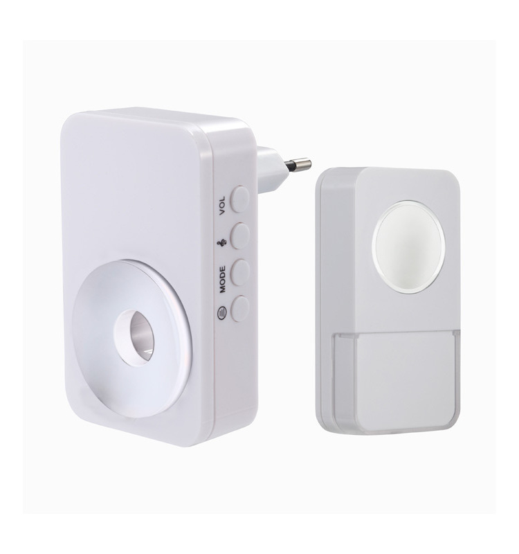 Auto-learning wireless doorbell