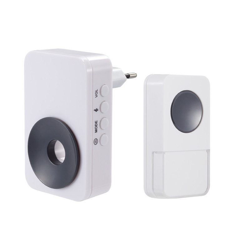 Auto-learning wireless doorbell