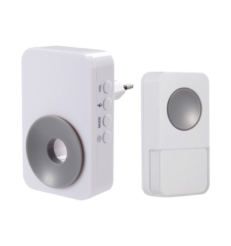 Auto-learning wireless doorbell